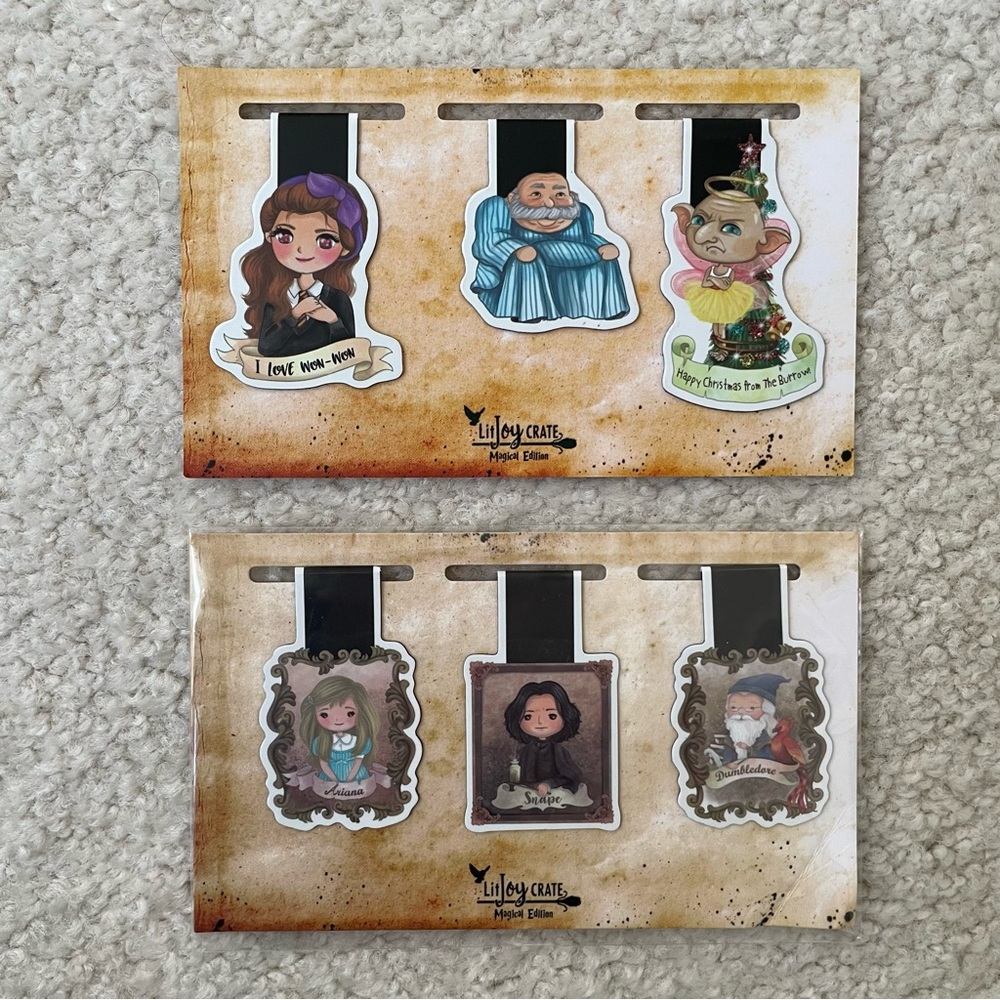 Harry Potter LitJoy Magnetic Bookmarks